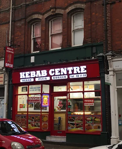 Kebab Centre — wide-angle street view